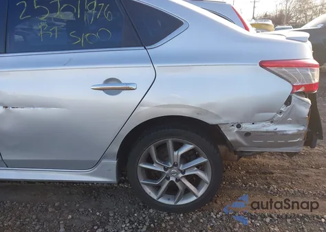 2015 Nissan Sentra Sr из США, поврежденный, VIN 3N1AB7AP3FY376700